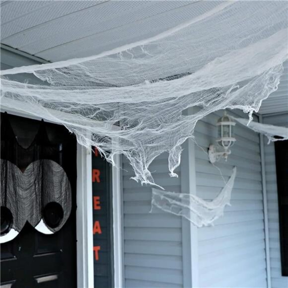 4 PCS Halloween Creepy Cloth 30 X 90 in Multi-Color Spooky Cheesecloth - Picture 5 of 7